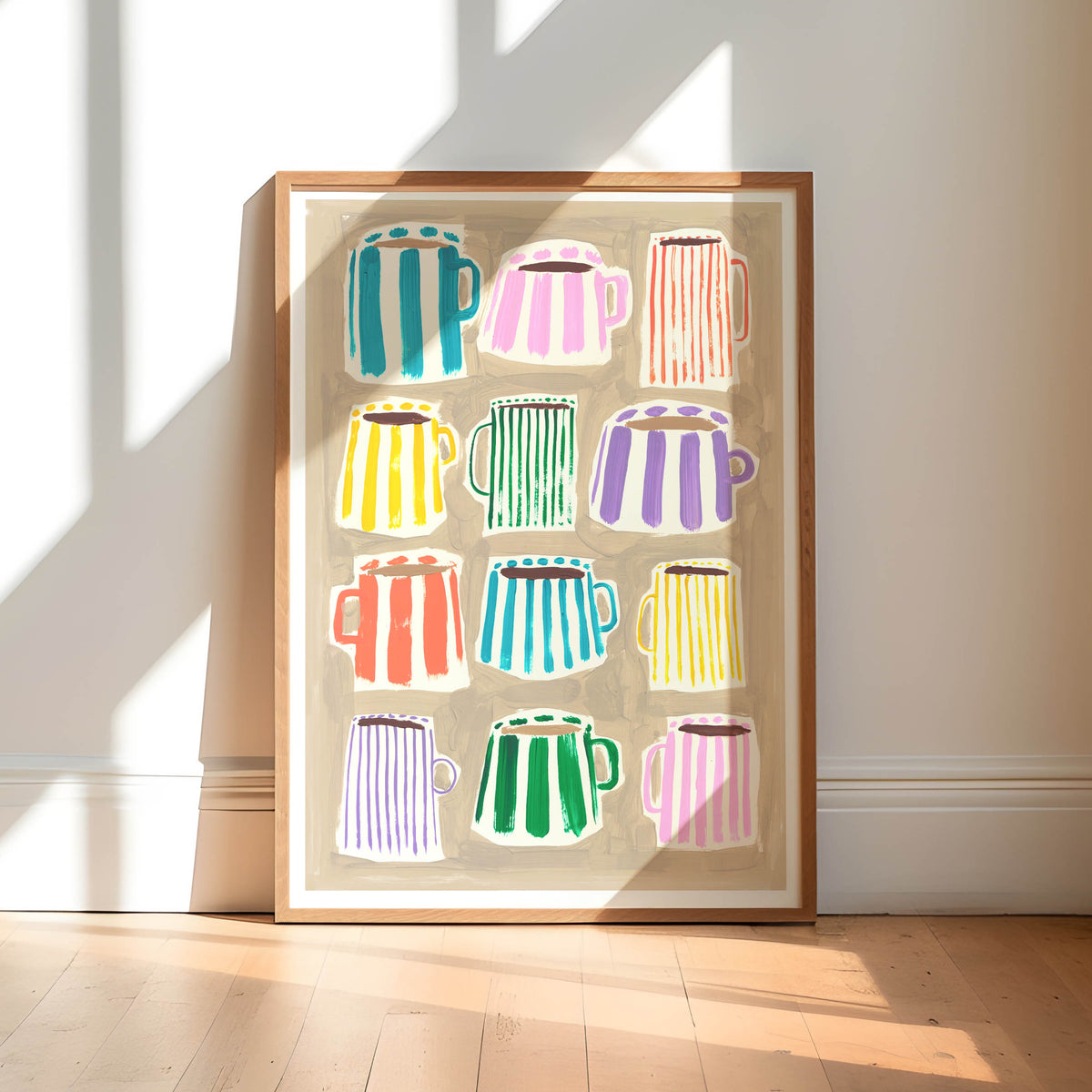Coffee Mugs Art Print