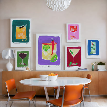 Spicy Margs Art Print