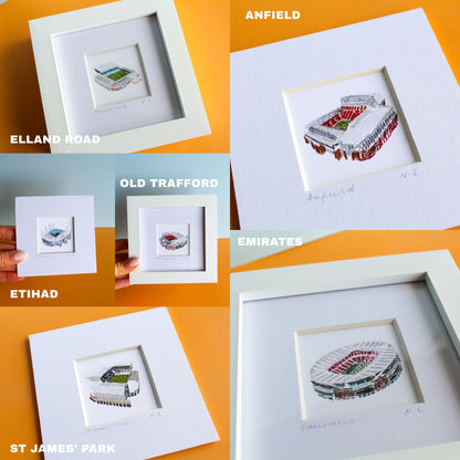 Football Stadium Mini Art Print