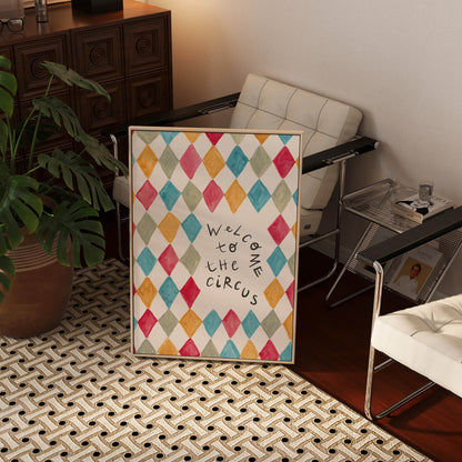 Welcome To The Circus Art Print