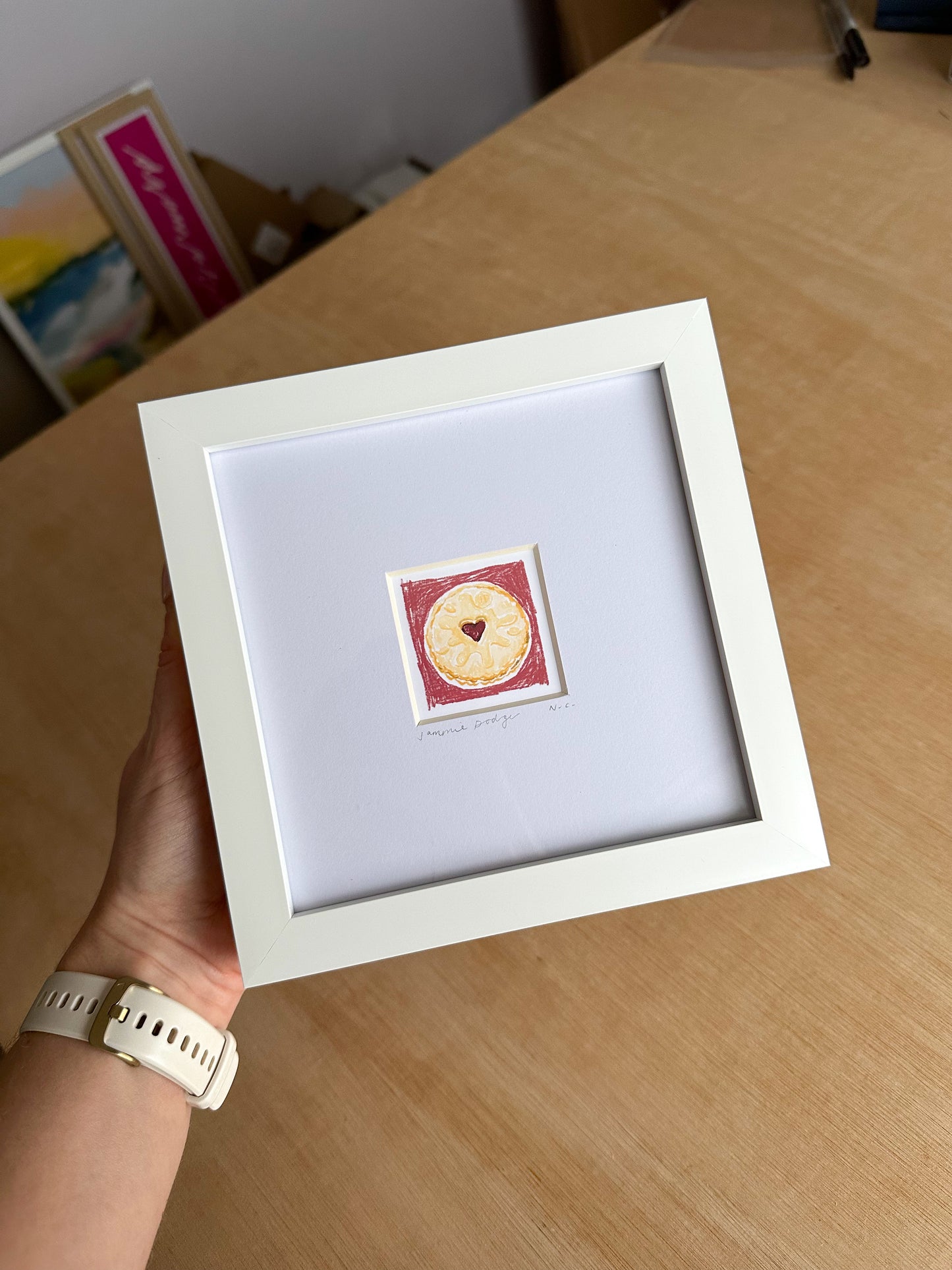 Jammie Dodger Mini Art Print