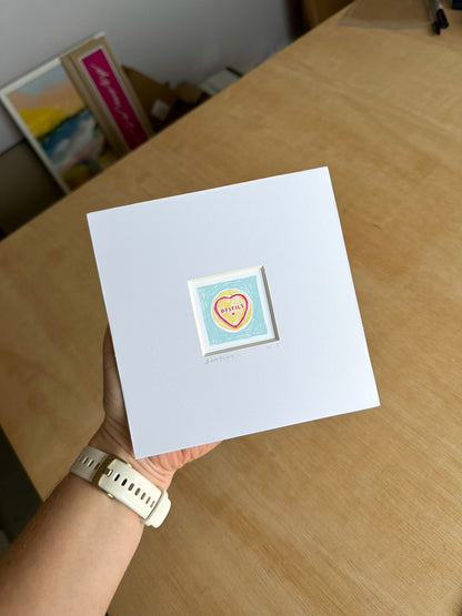 Besties Mini Art Print