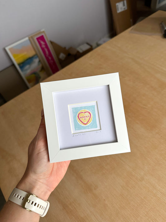 Besties Mini Art Print