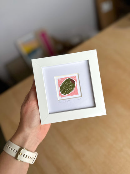 Olive You Mini Art Print