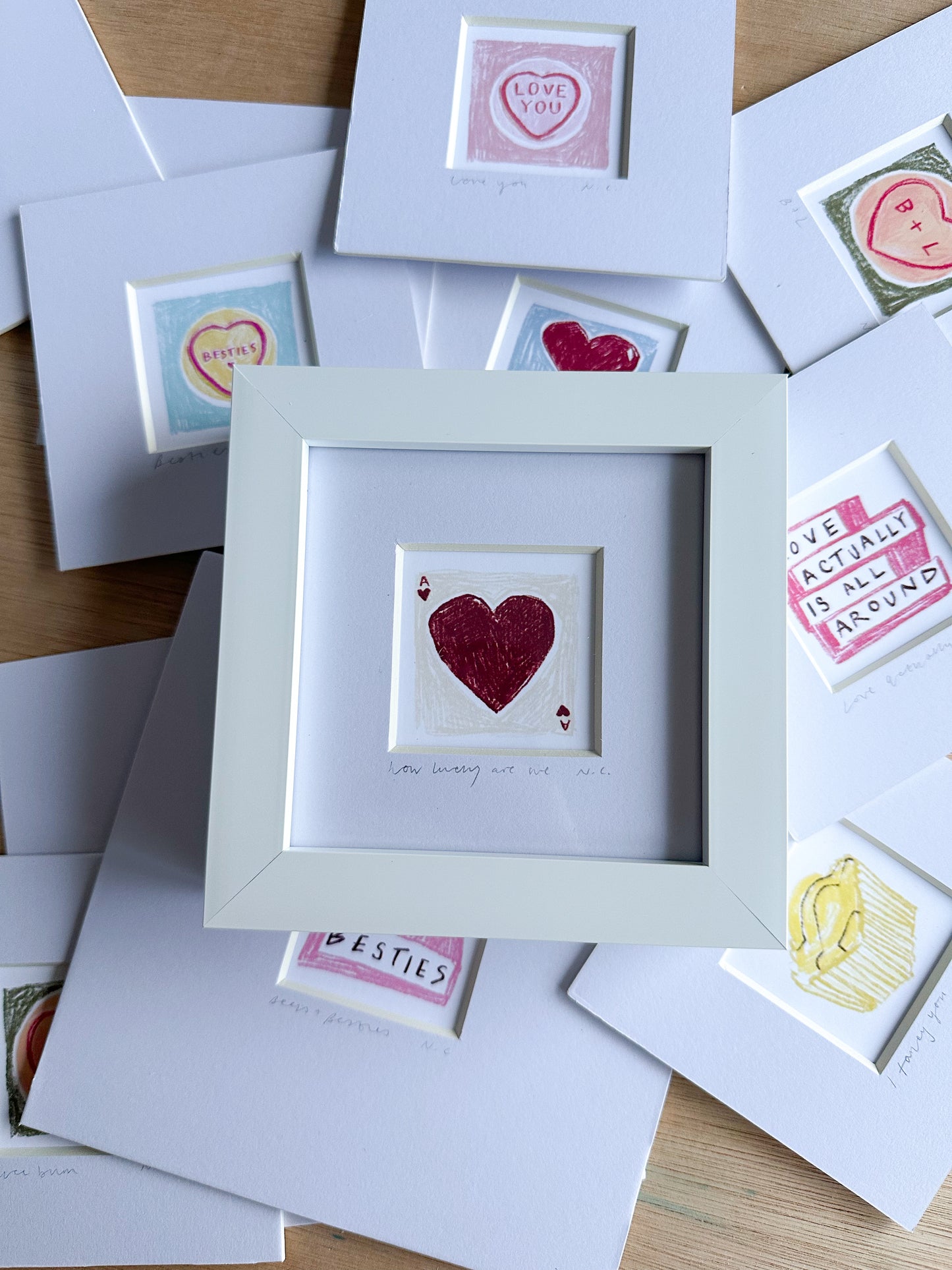 How Lucky Are We Mini Art Print