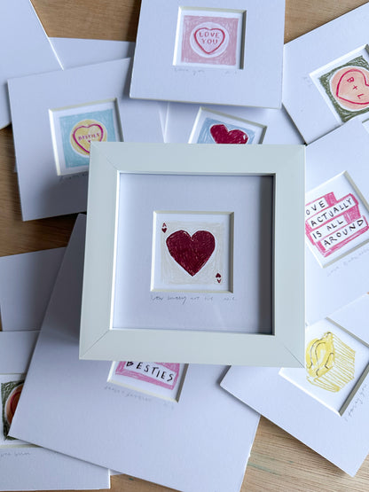 How Lucky Are We Mini Art Print