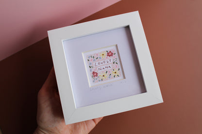 Lovely Nana Mini Art Print