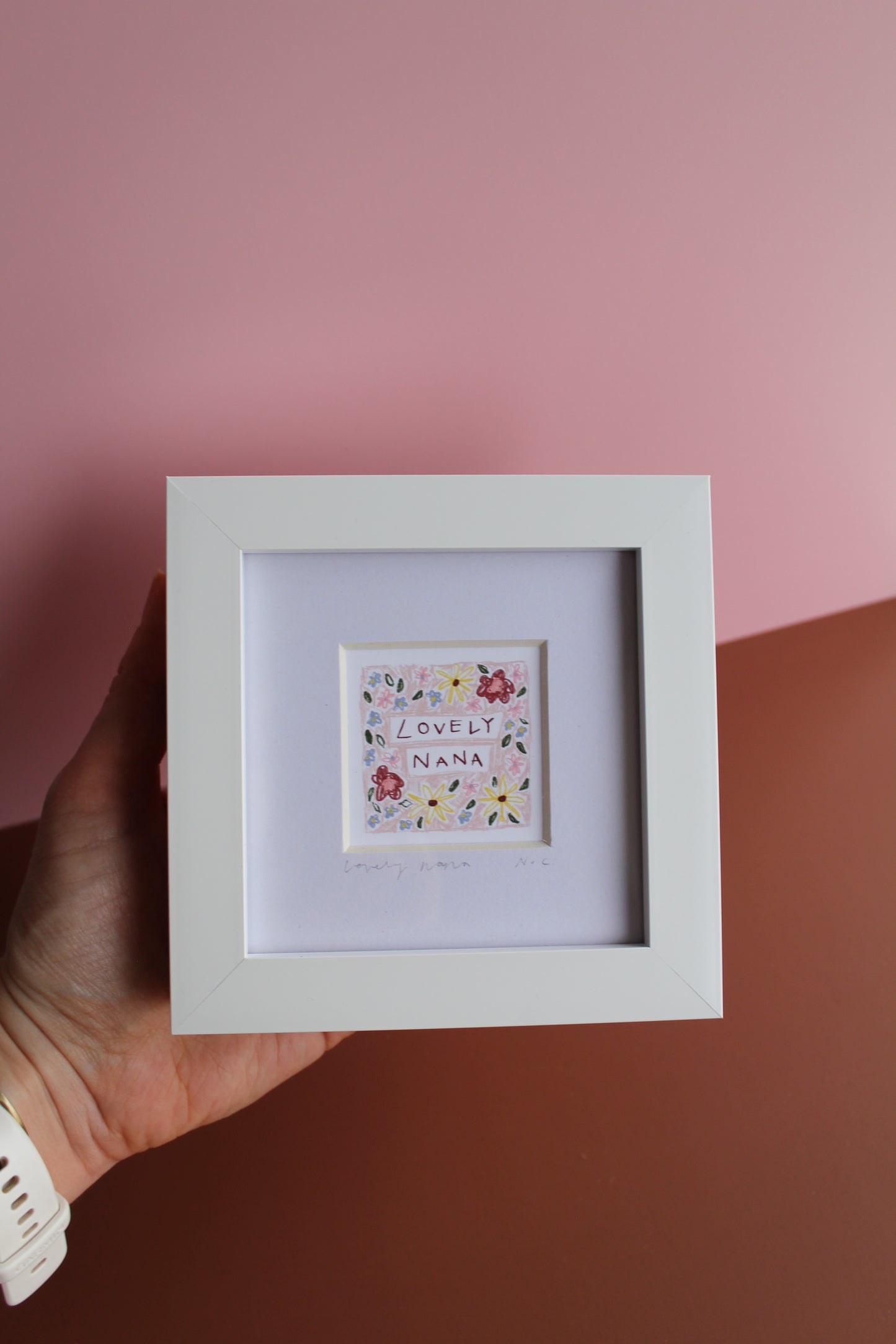 Lovely Nana Mini Art Print