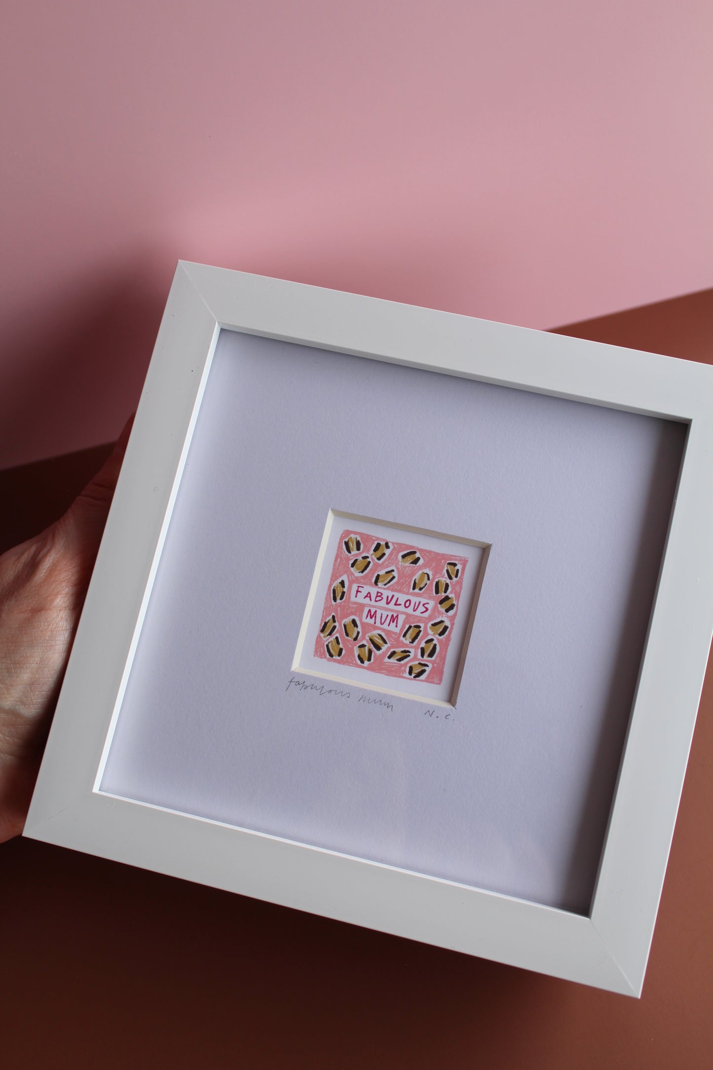 Fabulous Mum Mini Art Print