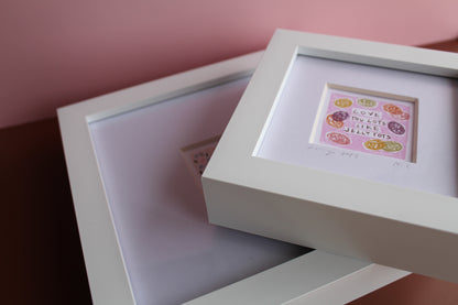 Love You To The Moon And Back Mini Art Print