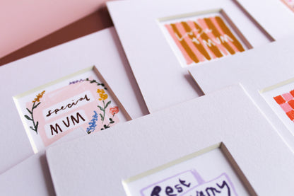 Special Mum Mini Art Print