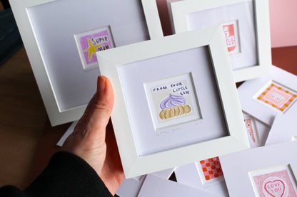 Iced Gem Mini Art Print