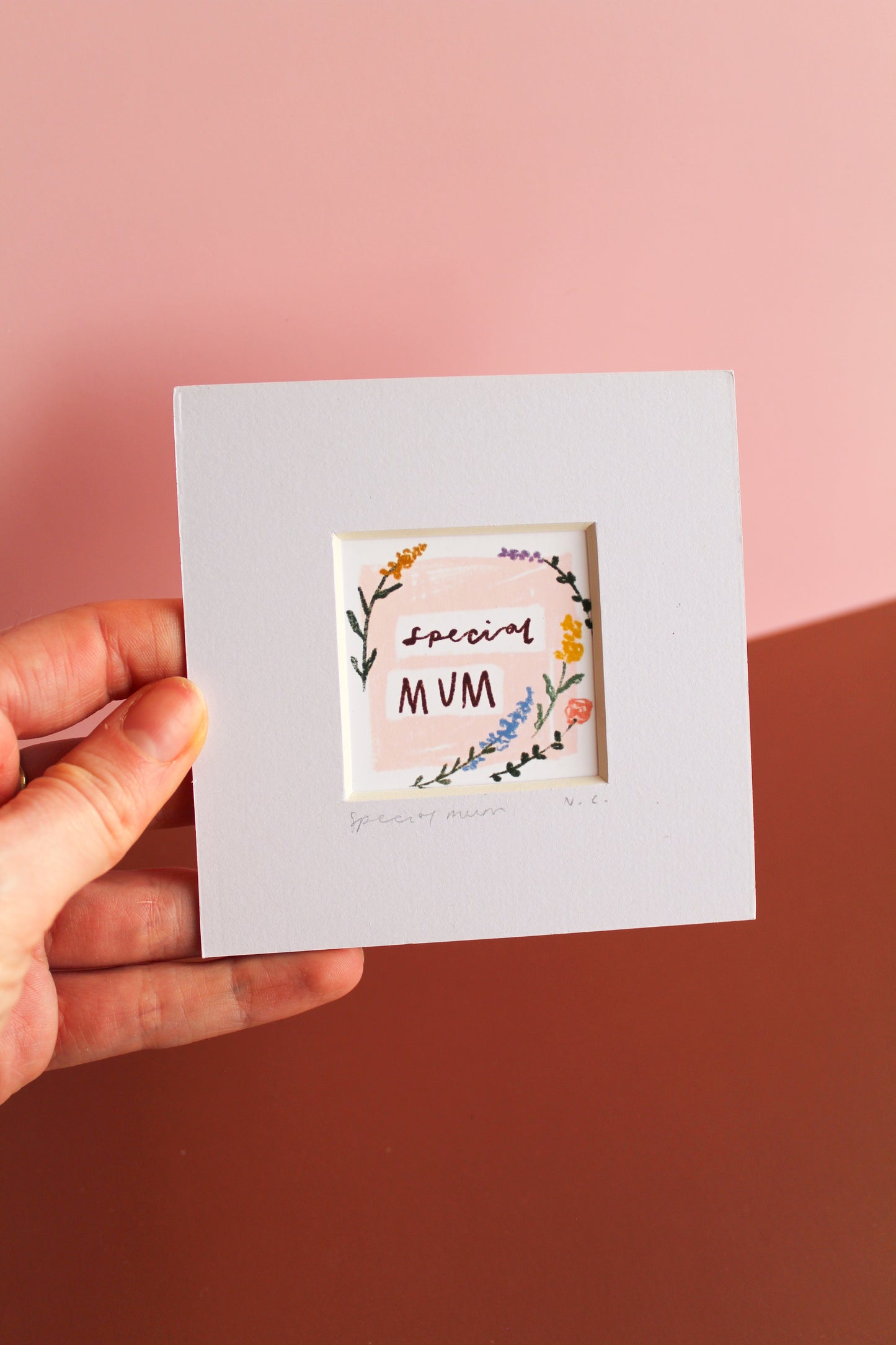 Special Mum Mini Art Print