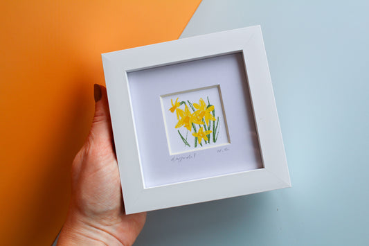 Daffodils Mini Art Print
