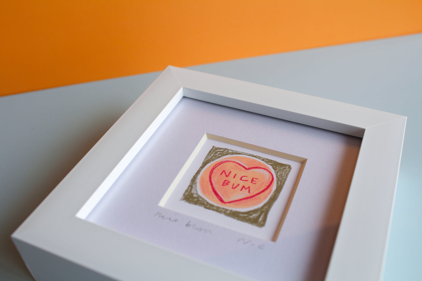 Nice Bum Mini Art Print