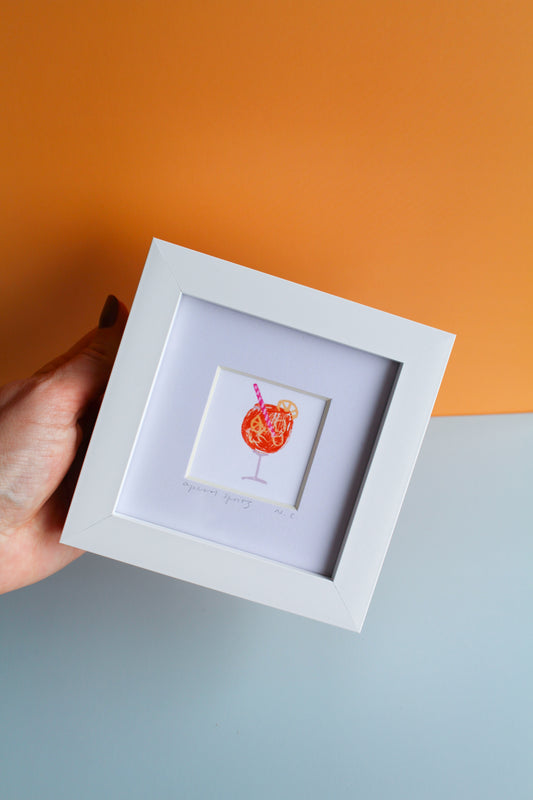 Aperol Spritz Mini Art Print