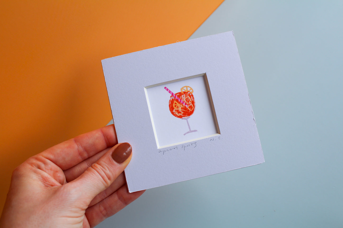 Aperol Spritz Mini Art Print