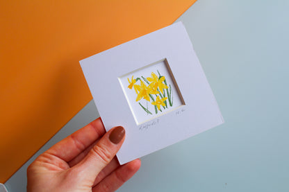 Daffodils Mini Art Print