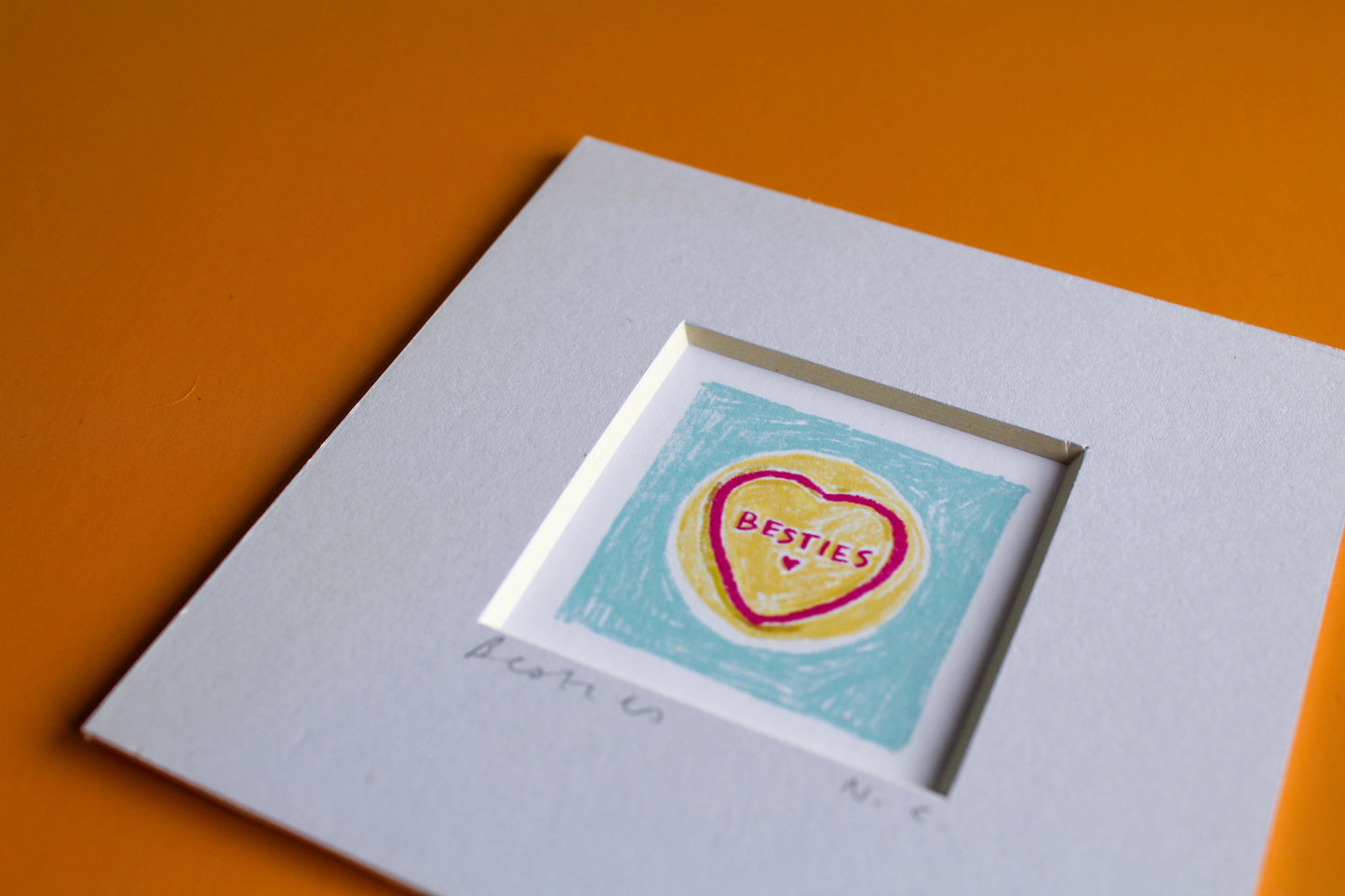 Besties Mini Art Print