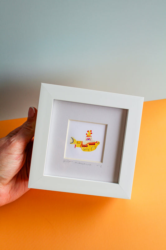 Yellow Submarine Mini Art Print