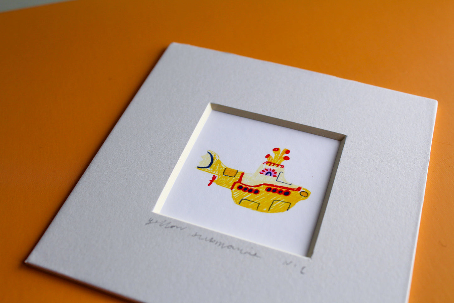 Yellow Submarine Mini Art Print
