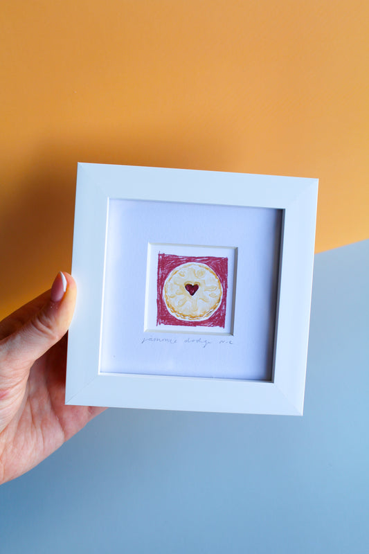 Jammie Dodger Mini Art Print