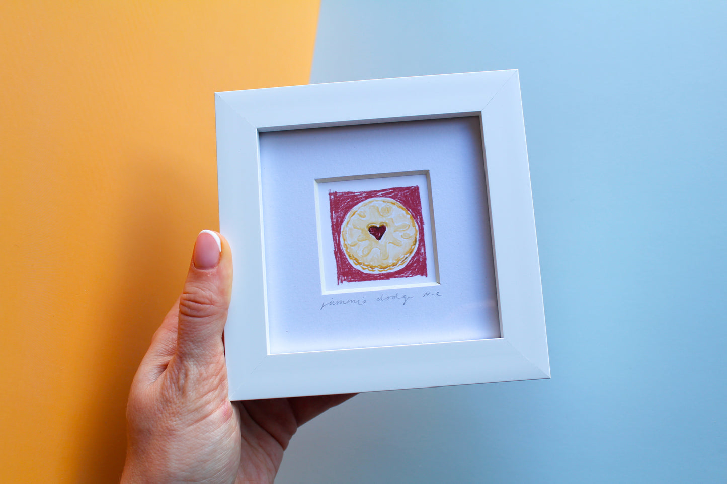 Jammie Dodger Mini Art Print