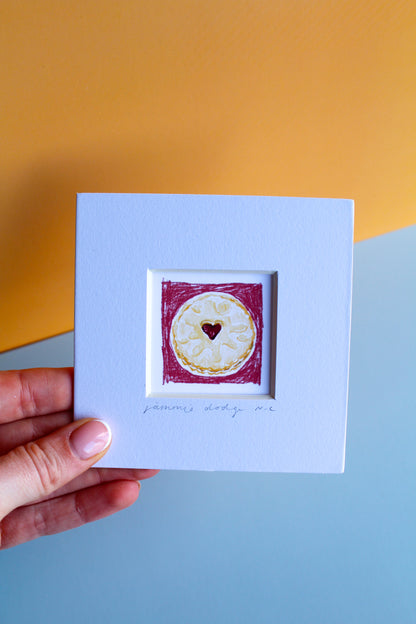 Jammie Dodger Mini Art Print