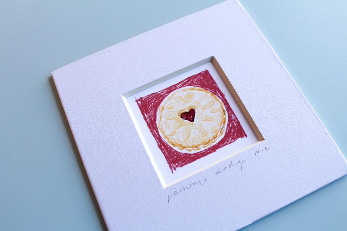Jammie Dodger Mini Art Print