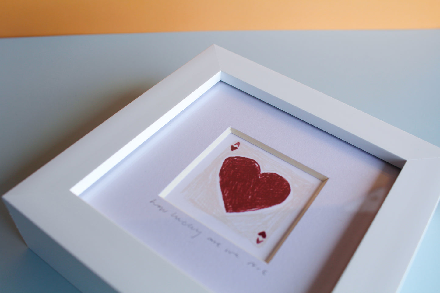 How Lucky Are We Mini Art Print