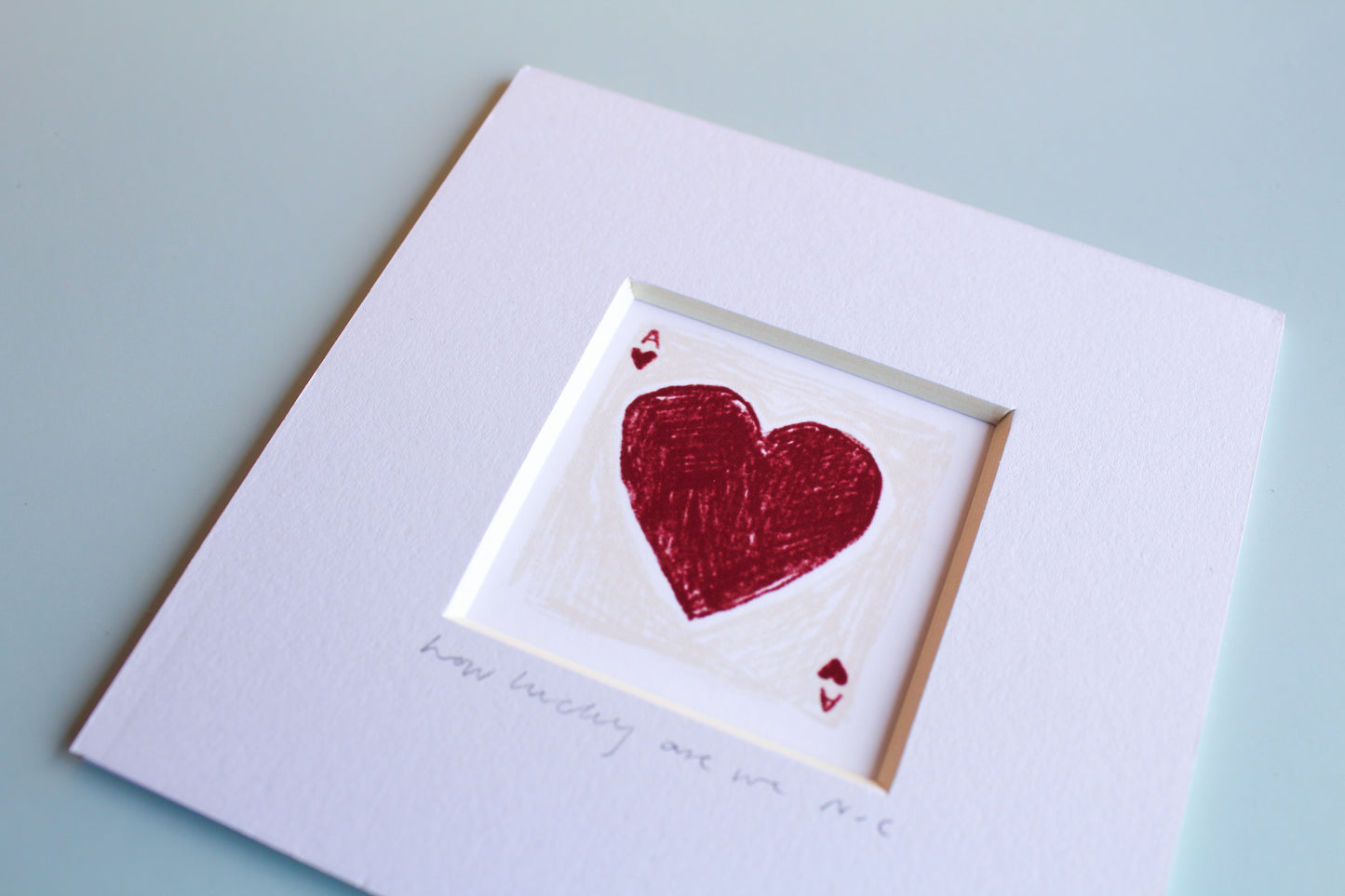How Lucky Are We Mini Art Print