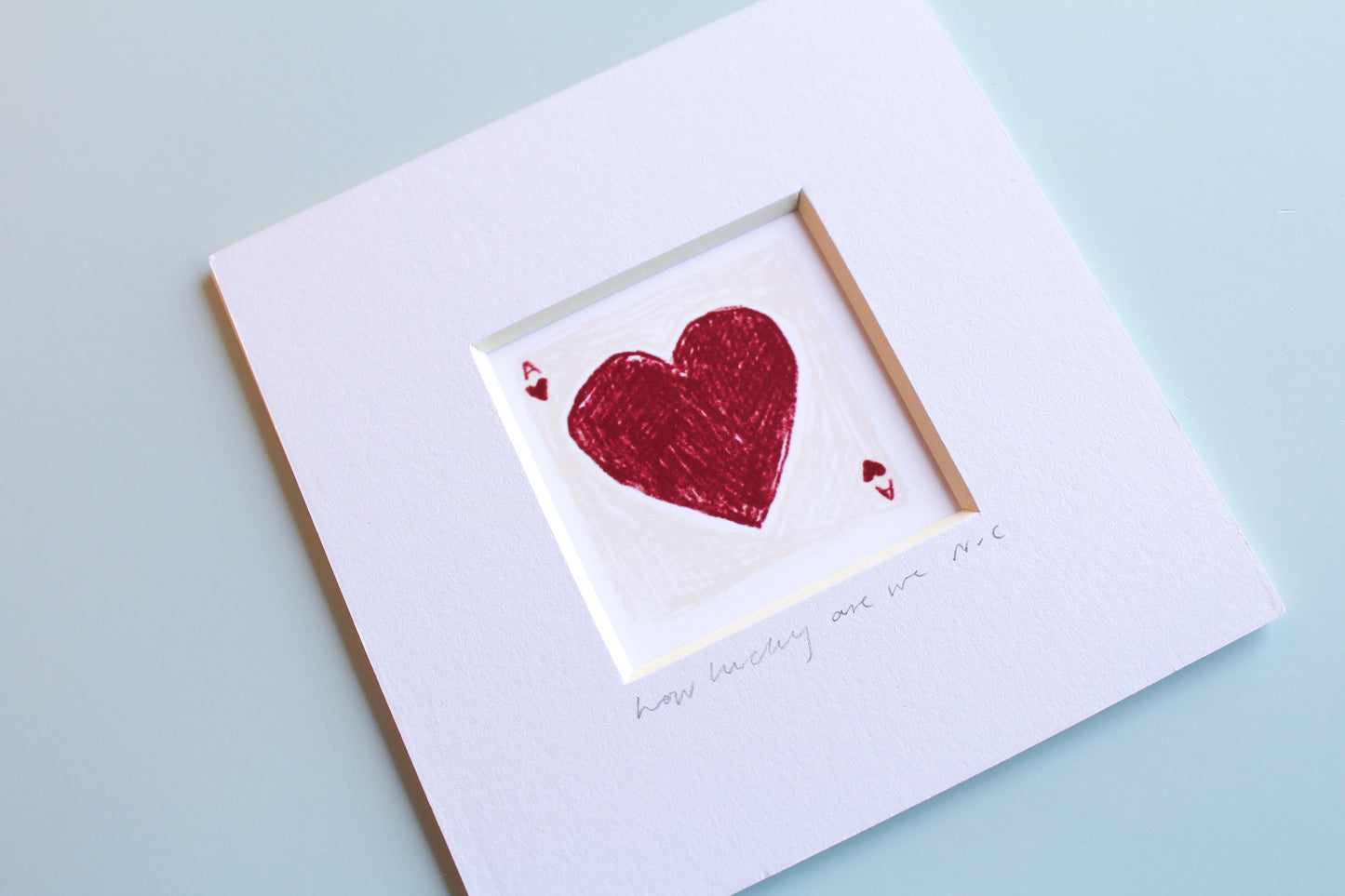 How Lucky Are We Mini Art Print