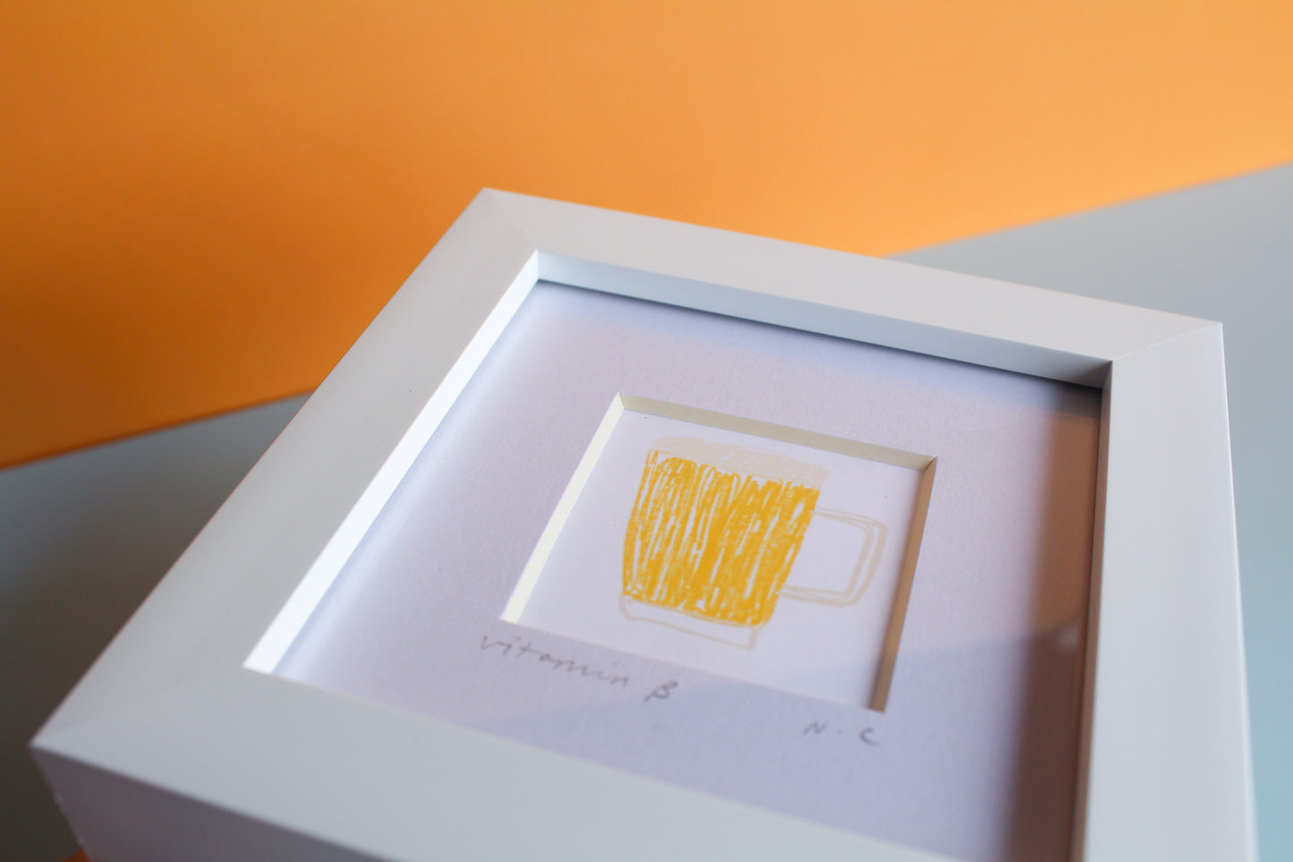 Vitamin B Beer Mini Art Print