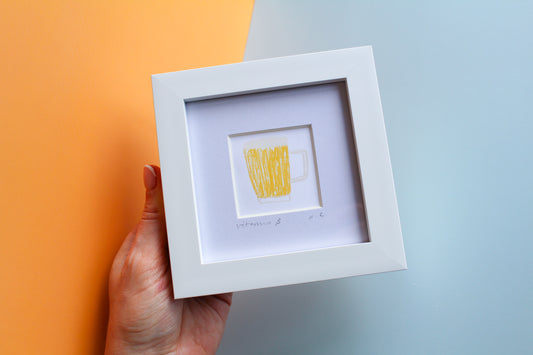 Vitamin B Beer Mini Art Print
