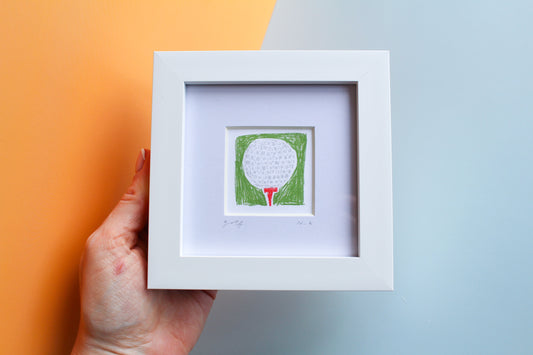 Golf Ball Mini Art Print