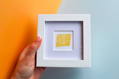 Custard Cream Mini Art Print