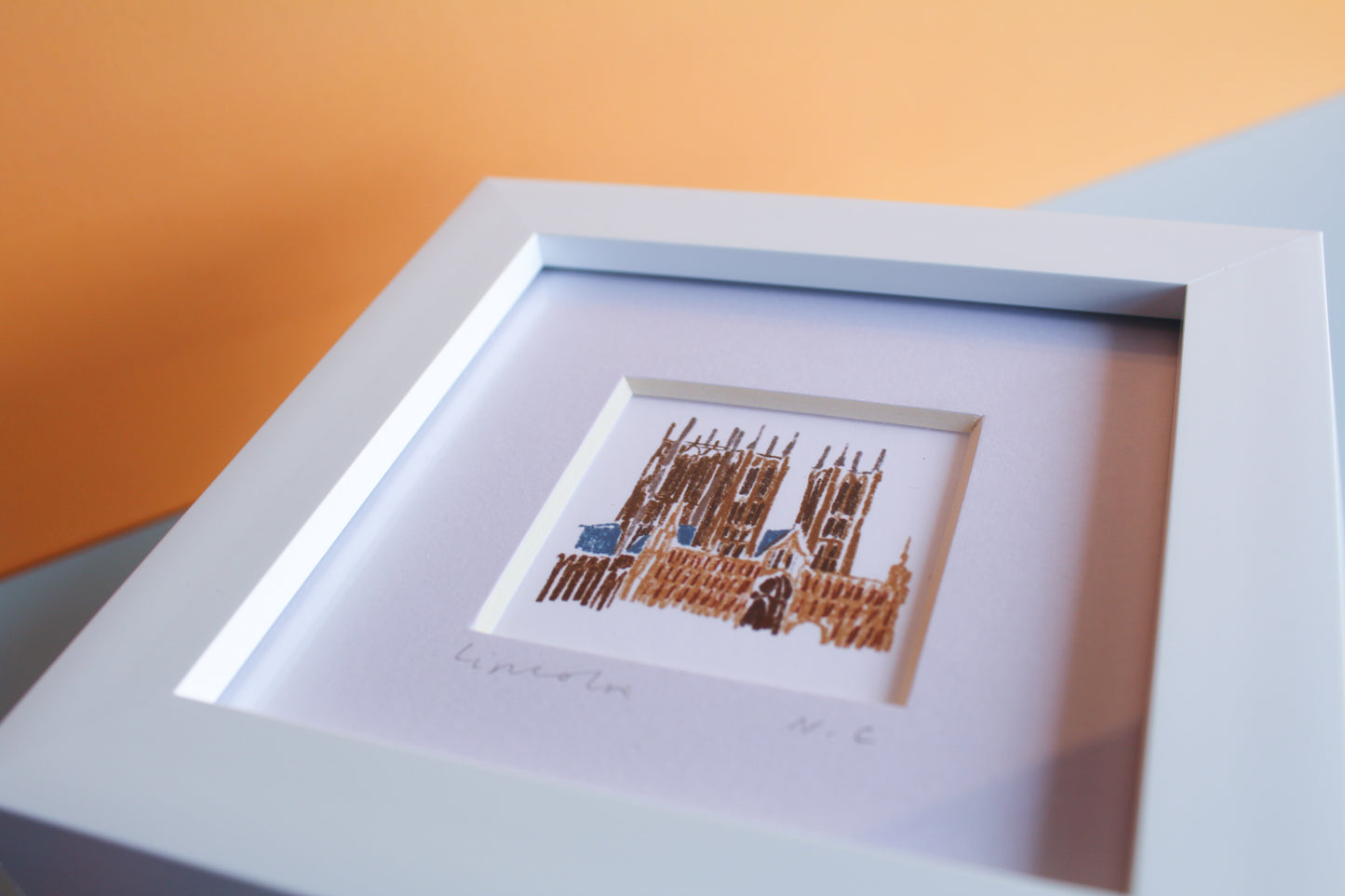 Lincoln Cathedral Mini Art Print