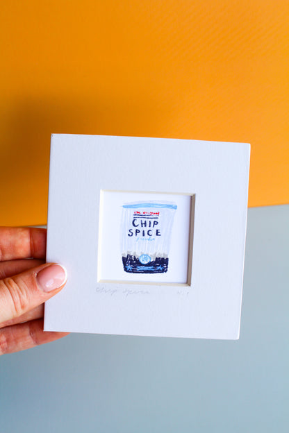 Chip Spice Mini Art Print