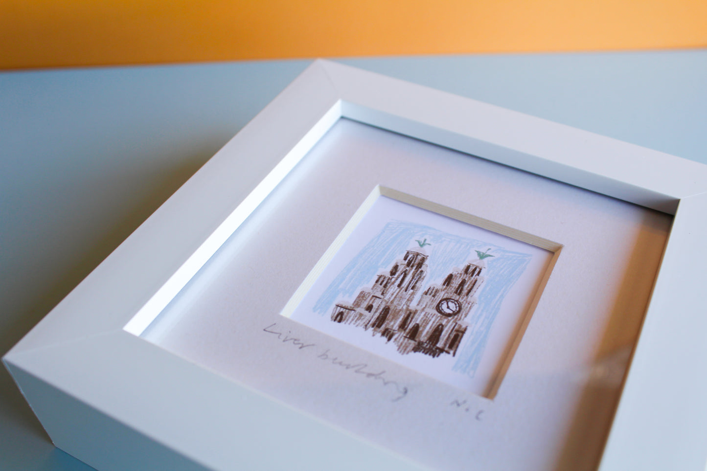 Liver Building Mini Art Print