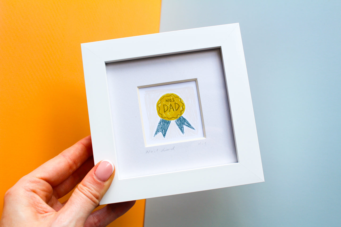 No.1 Dad Mini Art Print