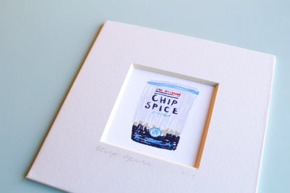 Chip Spice Mini Art Print