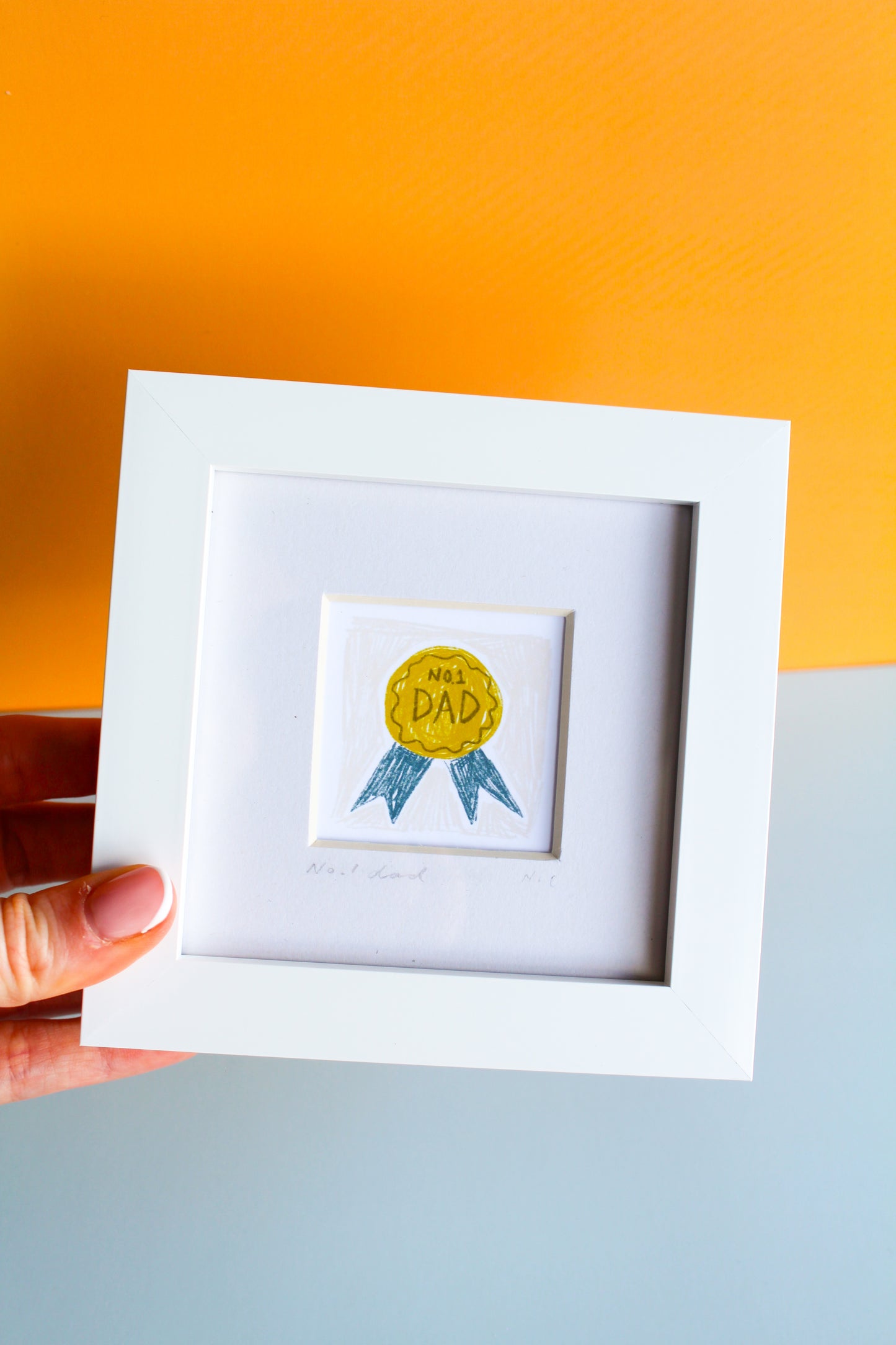 No.1 Dad Mini Art Print