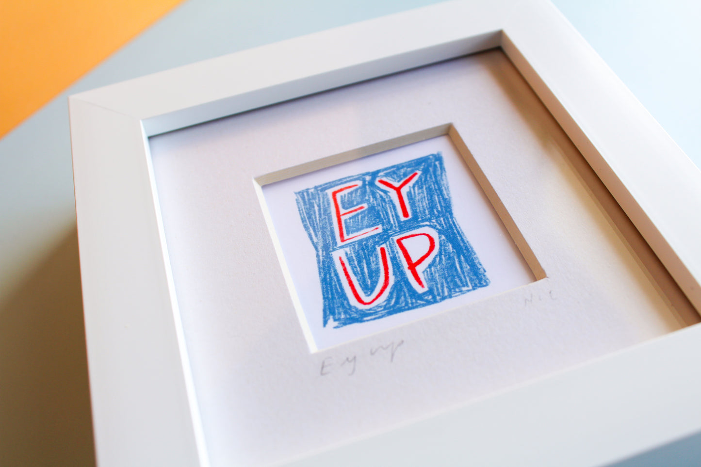 Ey Up Mini Art Print