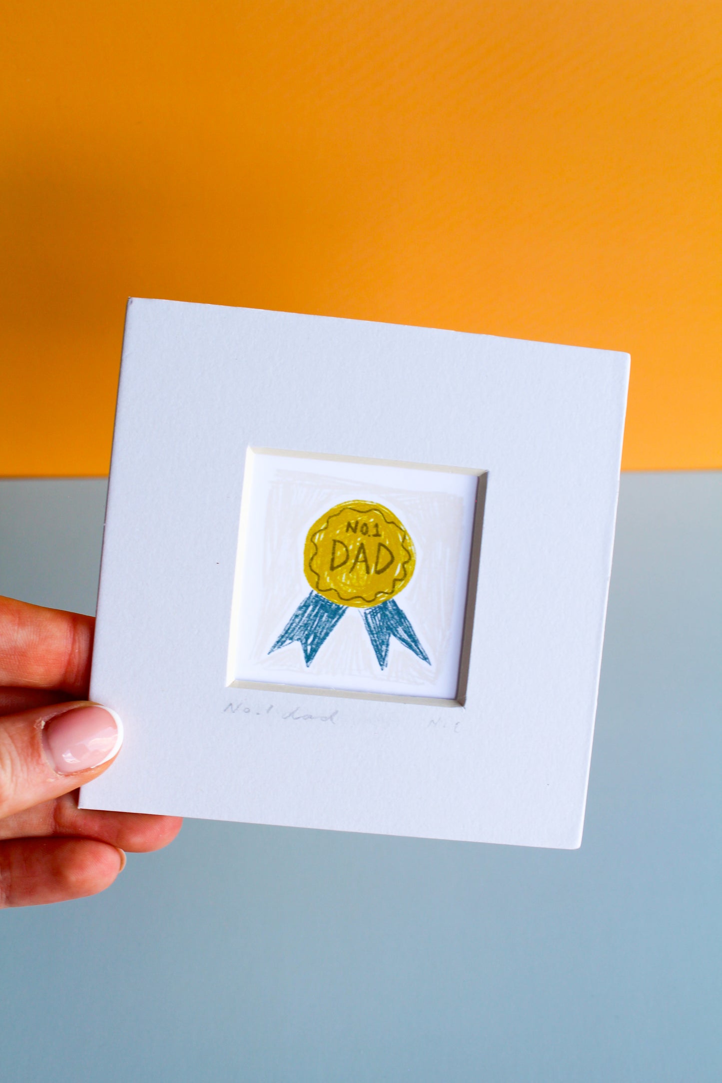 No.1 Dad Mini Art Print