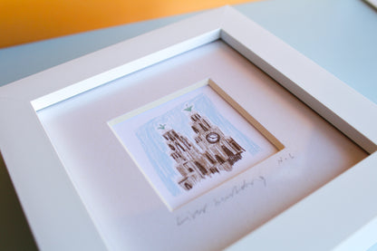 Liver Building Mini Art Print