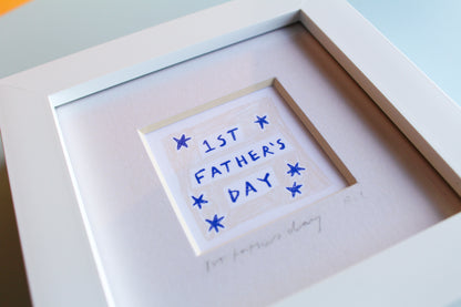 First Father's Day Mini Art Print