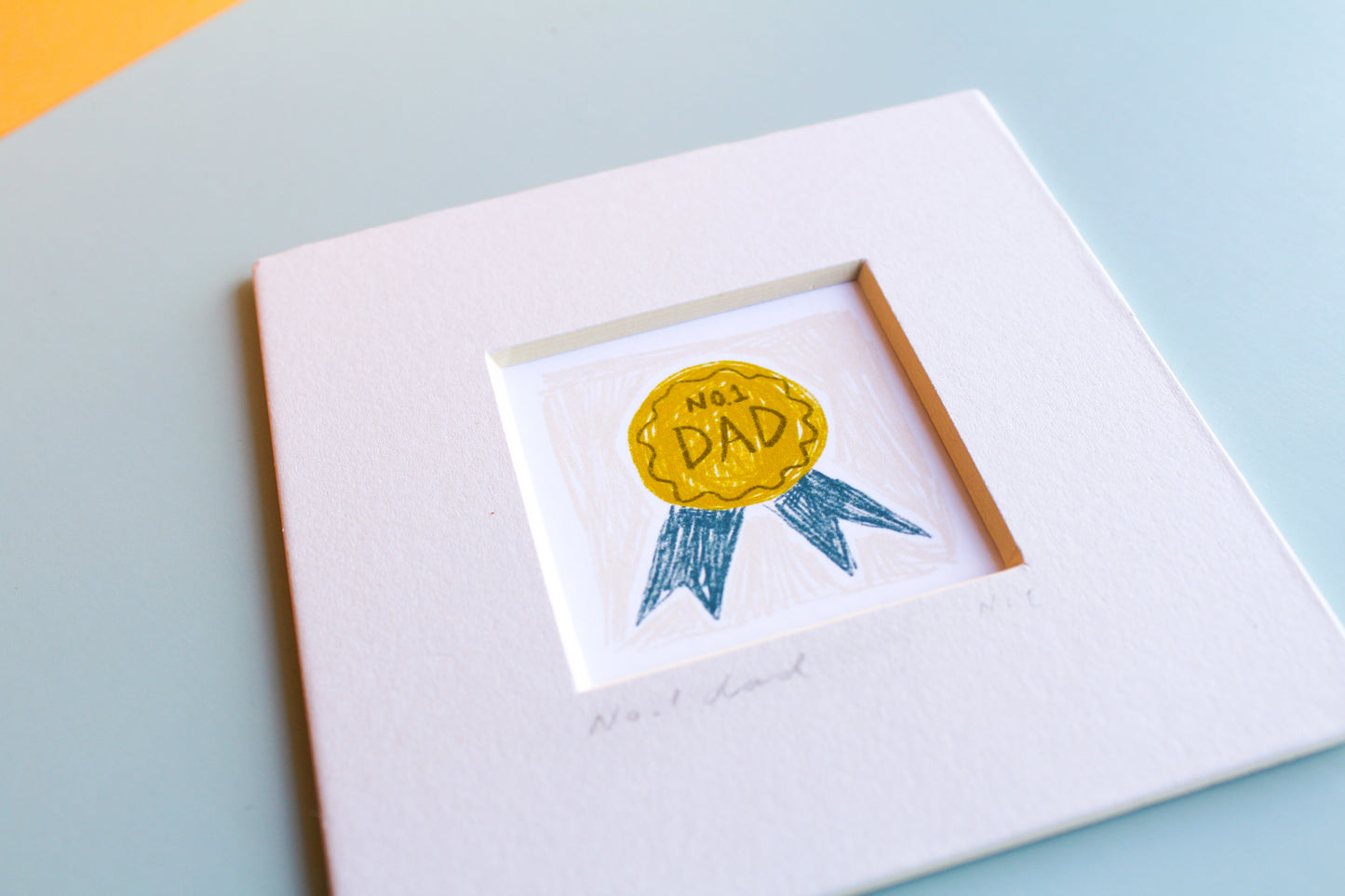 No.1 Dad Mini Art Print