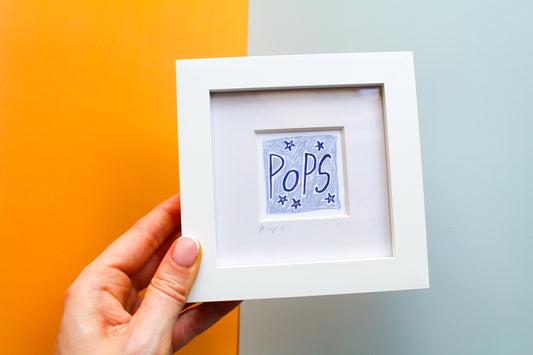 Pops Mini Art Print