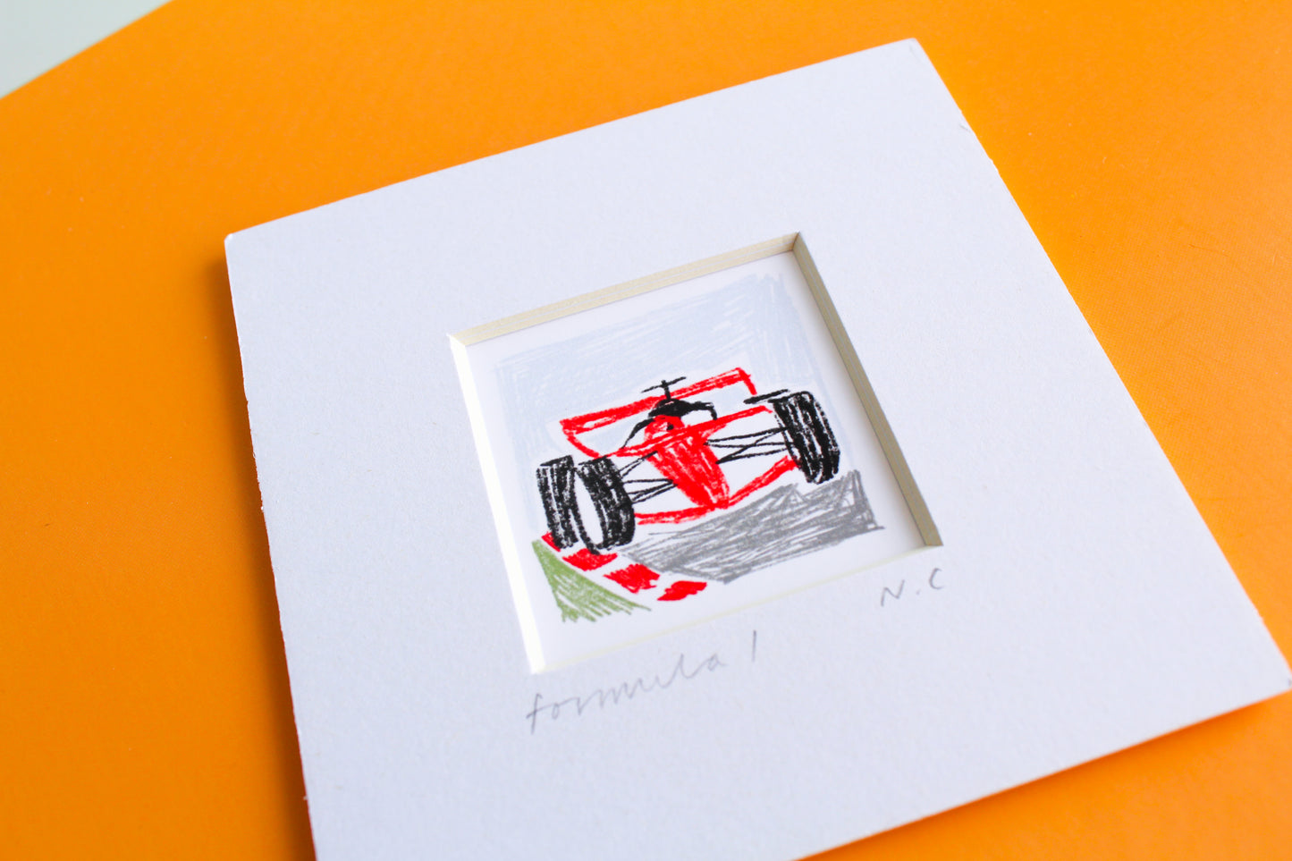 Formula 1 Mini Art Print