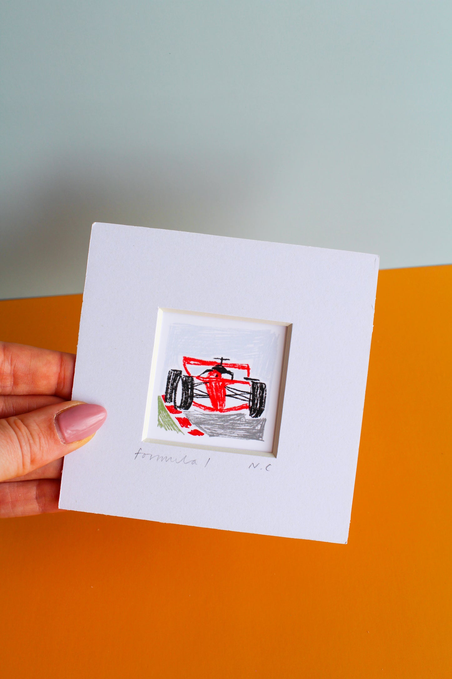 Formula 1 Mini Art Print